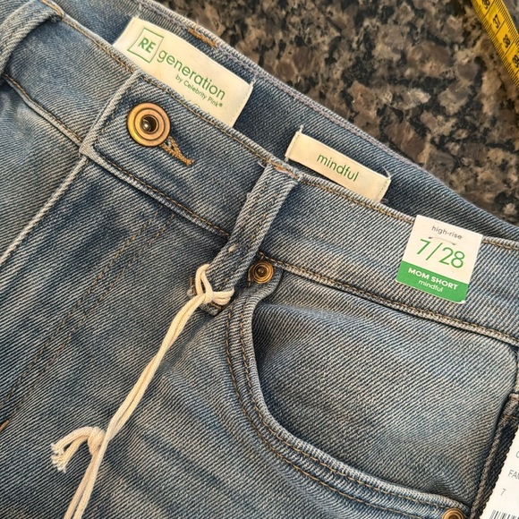 Celebrity Pink Mom denim shorts NWT 7/28 - Picture 4 of 9